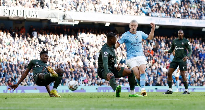 CHUTOGEL - Kinerja Man City di babak pertama Southampton