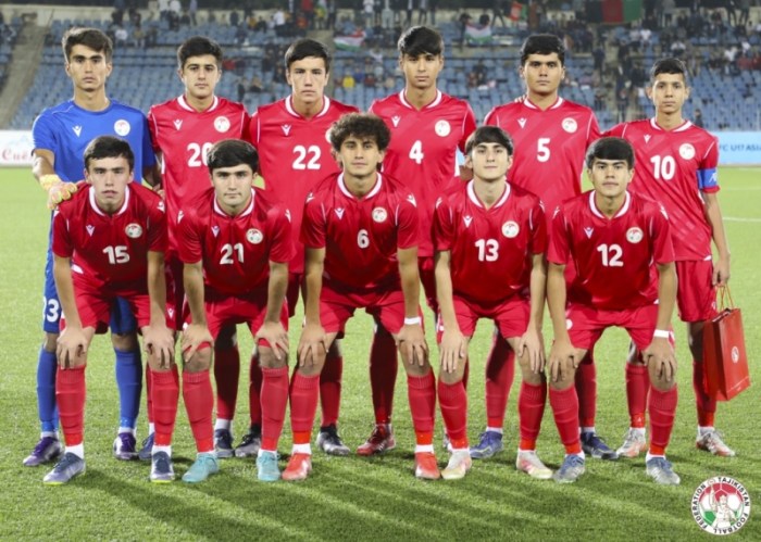 CHUTOGEL - Tajikistan U-17: Kemenangan Mengagumkan di Lapangan