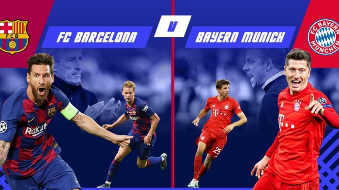 CHUTOGEL - Barcelona vs Bayern Flick waspadai pressing Die Roten