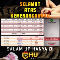 Cara memenangkan jackpot di CHUTOGEL